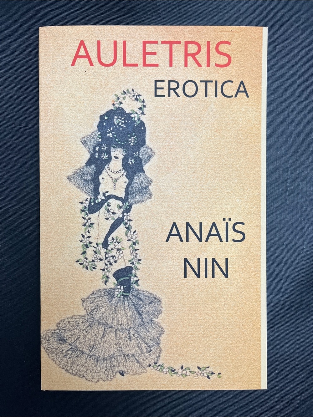AULETRIS Erotica by Anaïs Nin - Beige Cover
